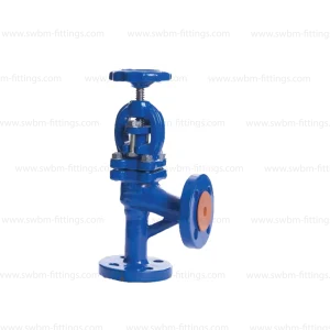 CI ANGLE VALVE FLANGE TYPE PN16 DIN
