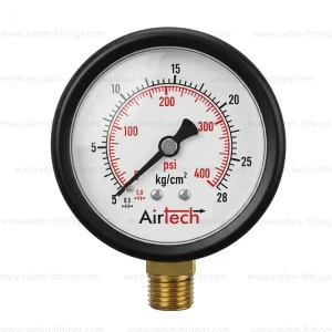 CP PRESSURE GAUGE 21/2" DIAL BOTTOM CONNECTION