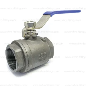 CS 2PC BALL VALVE FULL BORE NPT REX