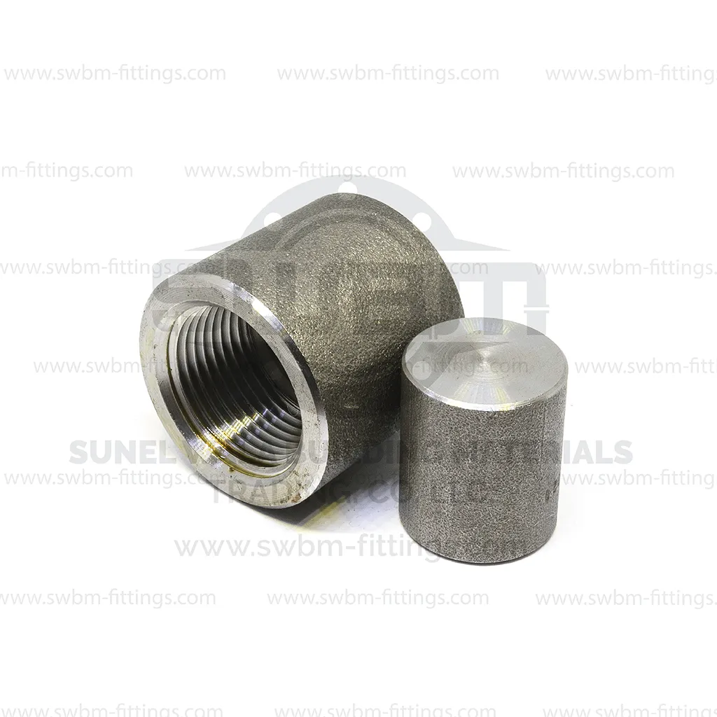 CS A105N 3000 PSI CAP - THREADED