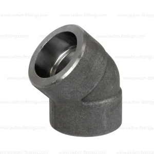 CS A105N 6000 PSI ELBOW 45D - SOCKET-WELD