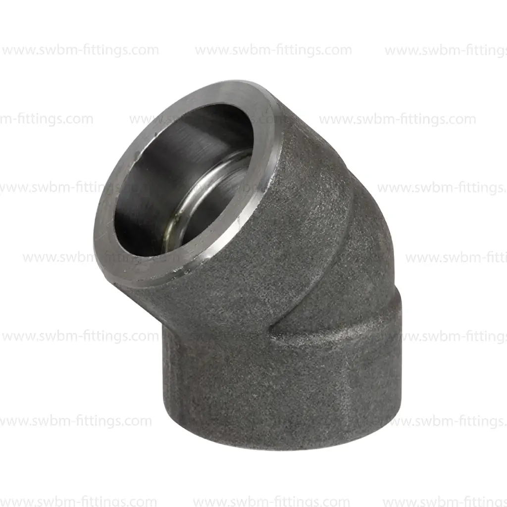 CS A105N 6000 PSI ELBOW 45D - SOCKET-WELD