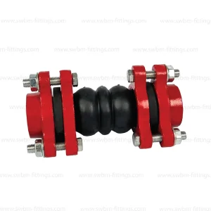 GI FLEXIBLE CONNECTOR TRI-BOLT THREADED