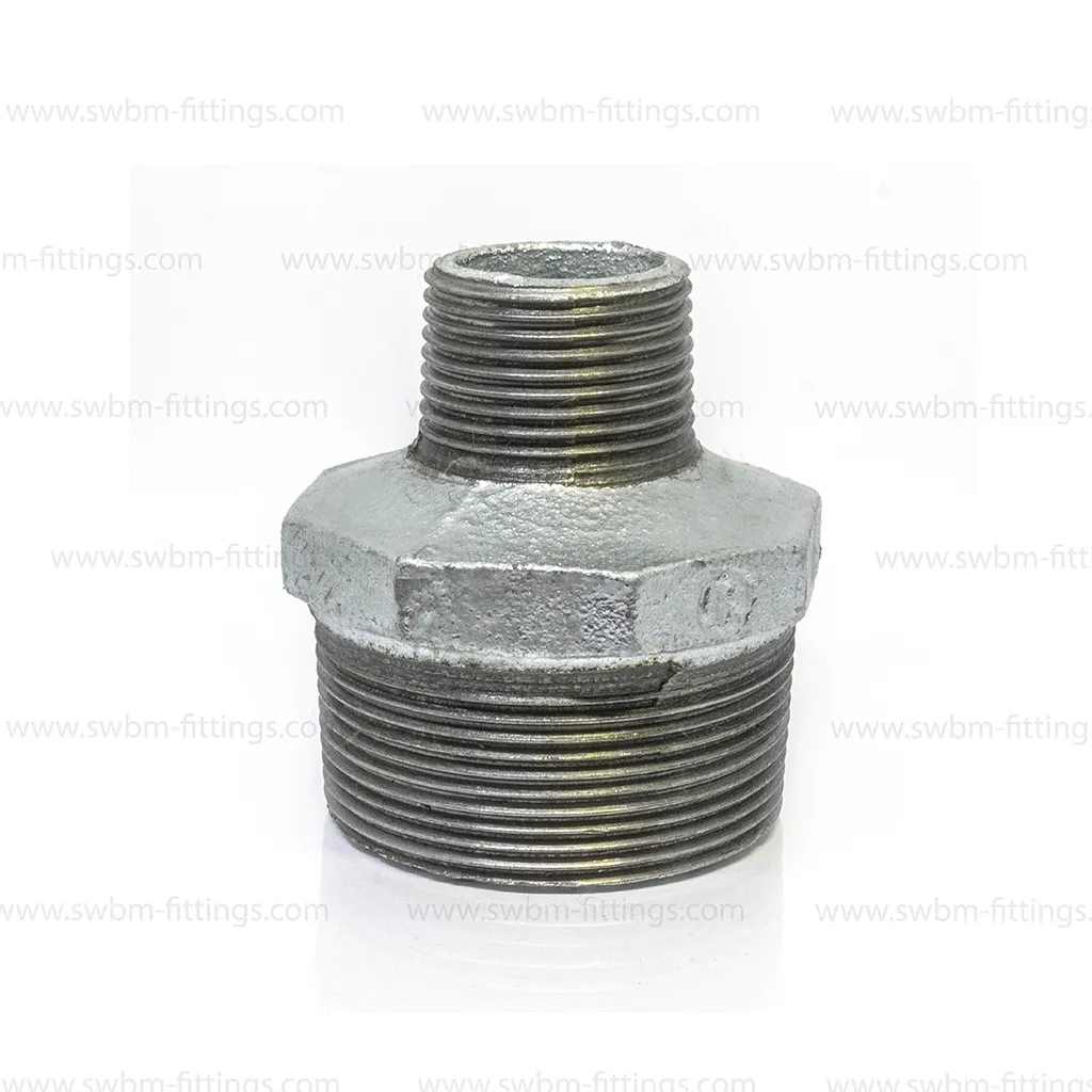 GI REDUCING HEX NIPPLE
