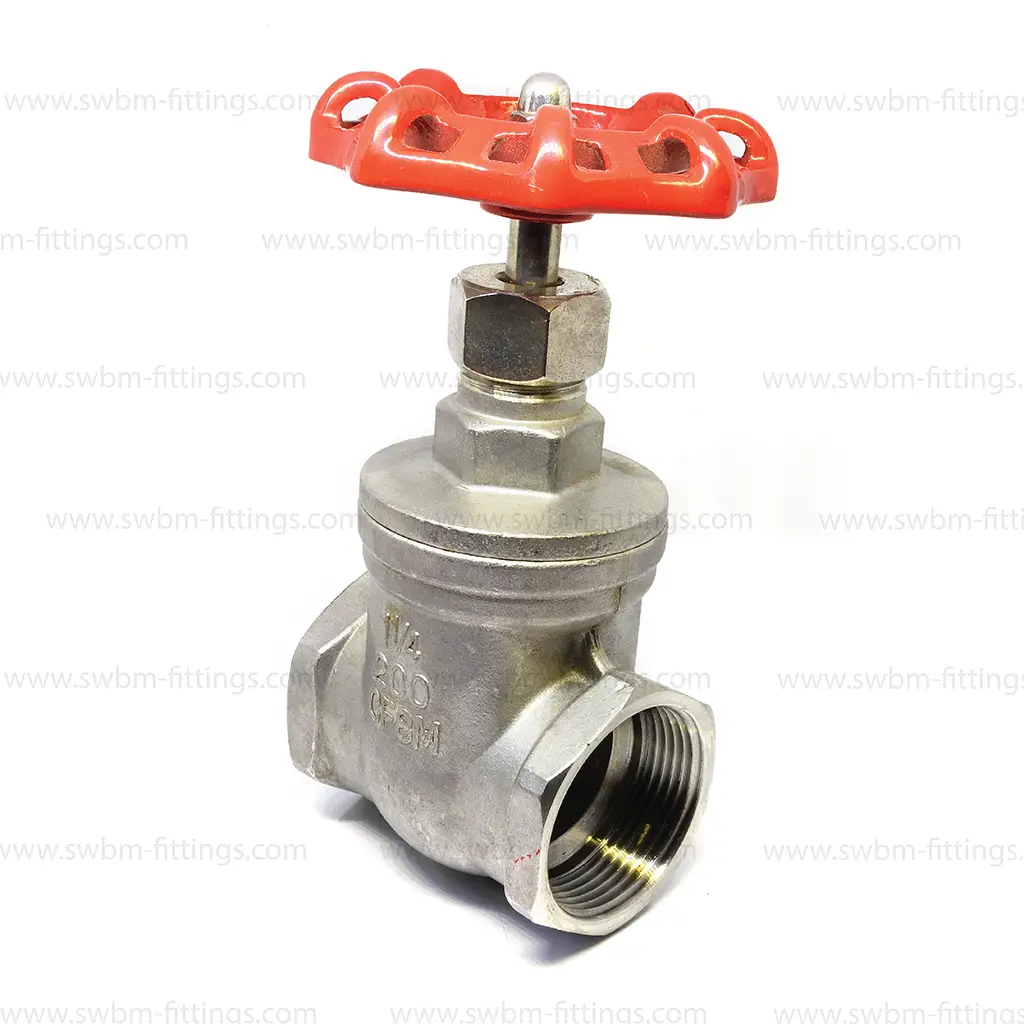 SS GATE VALVE NPT - Image 2