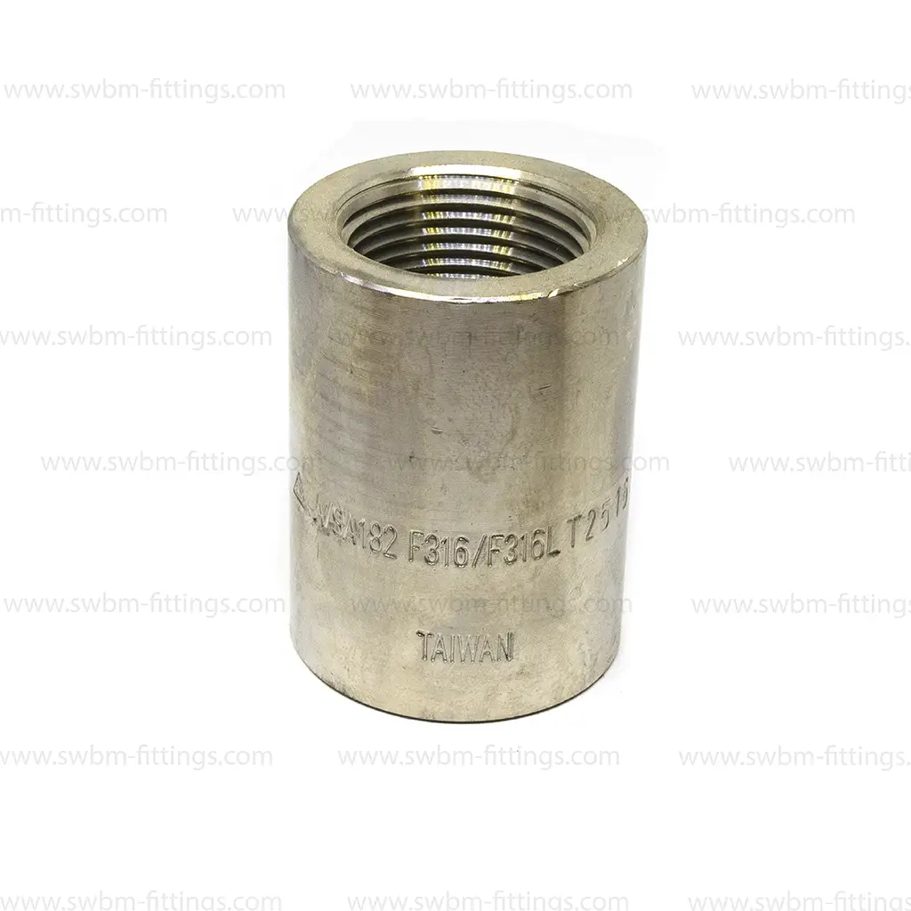 SS316L 3000 PSI COUPLING / SOCKET - THREADED