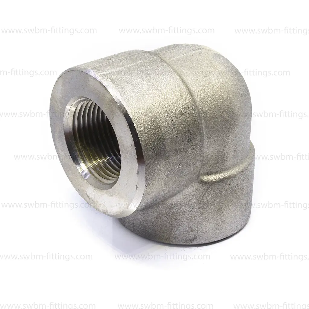 SS316L 3000 PSI ELBOW 90D - THREADED