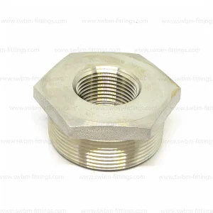 SS316L 3000 PSI REDUCING HEX BUSH