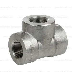 SS316L 6000 PSI TEE - THREADED