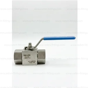 SS316L BALL VALVE 10000 PSI MALE X FEMALE