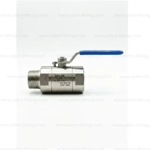 SS316L BALL VALVE 3000 PSI MALE X FEMALE