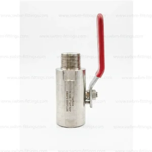 SS316L BALL VALVE 6000 PSI MALE X FEMALE