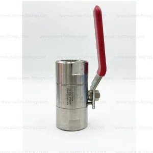 SS316L BALL VALVE ROUND 6000 PSI NPT