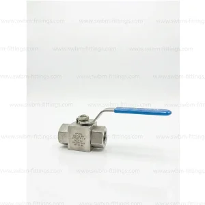 SS316L BALL VALVE SQUARE 6000 PSI NPT